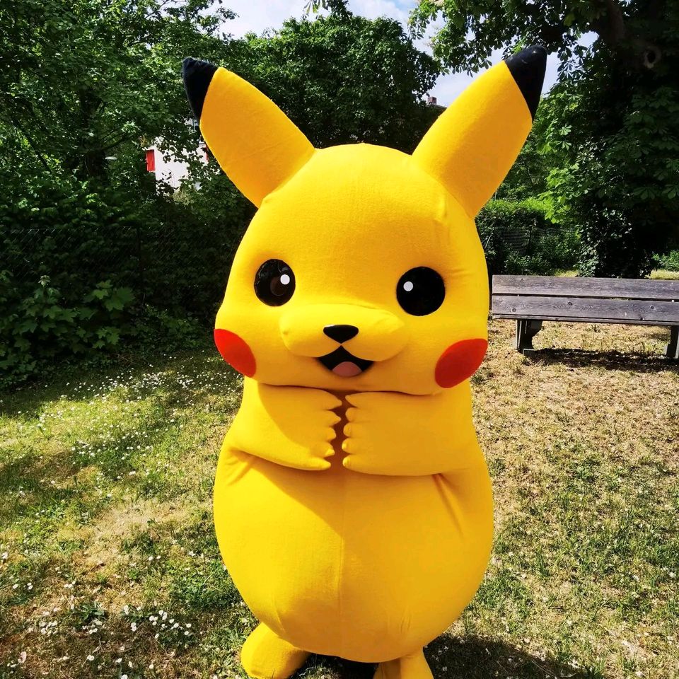 Pikachu Maskottchen Kostüm Pokémon Motto Woche Abi in Berlin