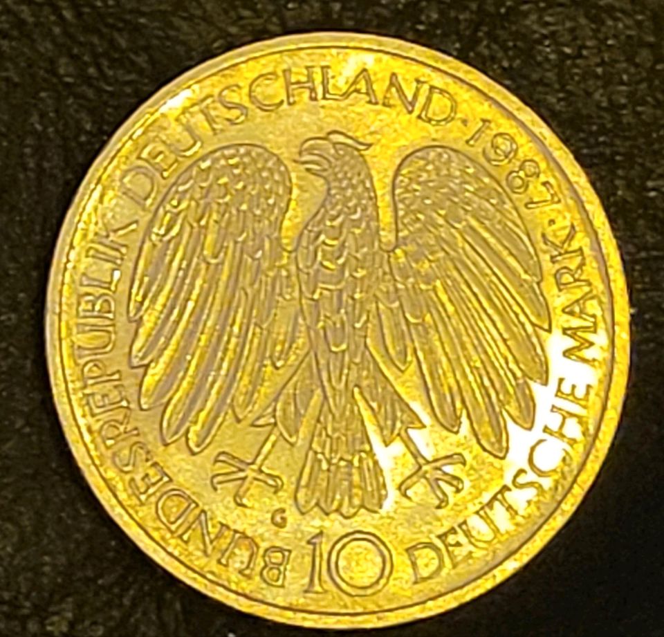 10 DM Münze 1957-1987 in Bonn