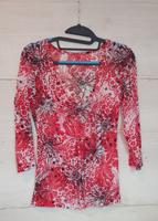 leichte Bluse / Blusenshirt / s.Oliver / rot gemustert / Sommer Sachsen - Thum Vorschau
