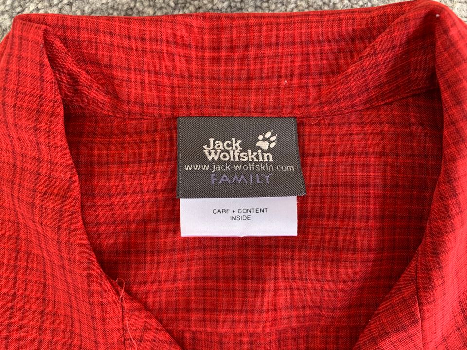 Jack Wolfskin Hemd Wanderhemd Gr. 140 in Gauting