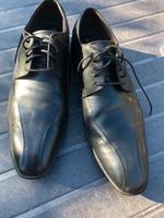 schwarzer eleganter Herrenschuh Gr.45 Fa.Bugatti Bayern - Landshut Vorschau