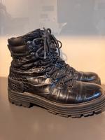 Kennel & Schmenger Biker Boots Gr 6.5 (40) schwarz Snake Design Duisburg - Homberg/Ruhrort/Baerl Vorschau
