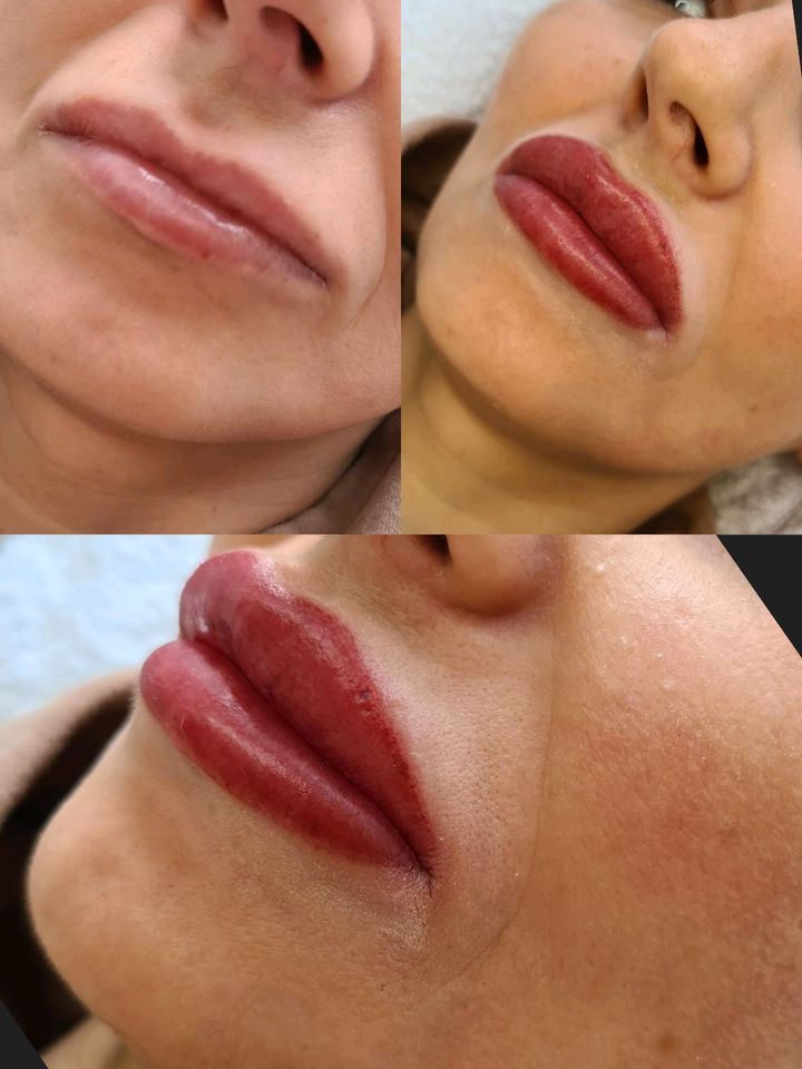 Permanent Make up Lippenvollschattierung Pmu Aquarellips in Dortmund