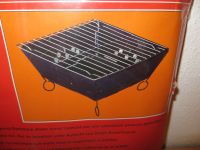 Klappgrill Holzkohle Grill aus Metall BBQ 26 x 26 cm, neu - OVP! Kr. Altötting - Winhöring Vorschau