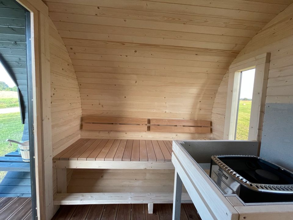 Sauna mieten - Fasssauna in Tangermünde