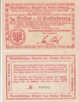 Geldschein = 42 Goldpfennig 1923 Brandenburg - Nordwestuckermark Vorschau