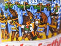 Maßkrug 1l HB staatliche Hofbräu Brauerei München 1996 Glaskrug Baden-Württemberg - Weinheim Vorschau