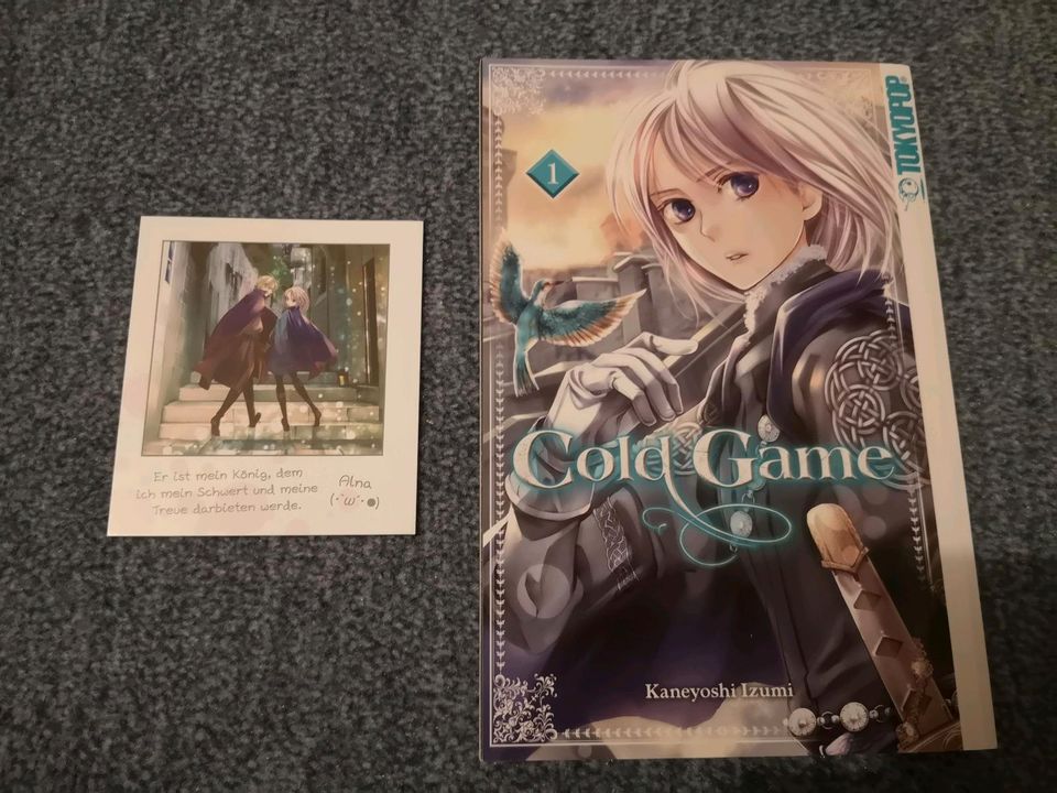 Cold Game 1 + Moment Card Kaneyoshi Izumi Manga Shojo in Stadtbergen