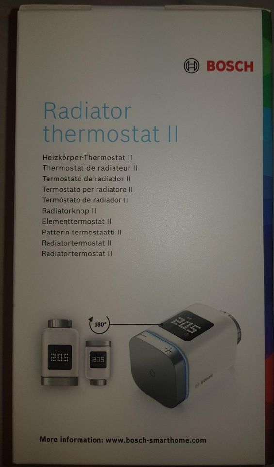 Radiator Thermostat Bosch II   / Smart Heizkörperthermostat in Karlsruhe