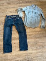 Levi’s 501 5-Pocket Jeans , Lee Western Jeans Hemd W/33, L32 Nordrhein-Westfalen - Herten Vorschau