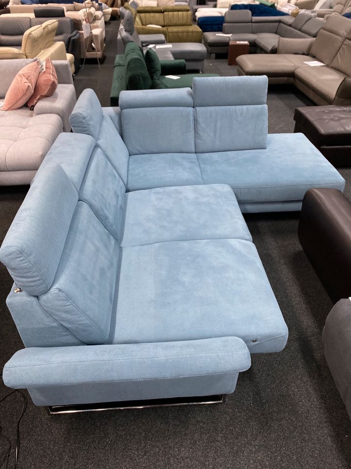 Sofa Couch Ecksofa Relaxsofa Motor Polster UVP 2529 in Alsfeld