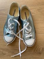 Converse Sneaker in metallic blau, Größe 38.5 Baden-Württemberg - Herrenberg Vorschau