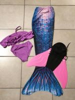 Meerjungfrauenschwanz Flosse Schwimmflosse mit Bikini Gr. 140 Nordrhein-Westfalen - Haan Vorschau