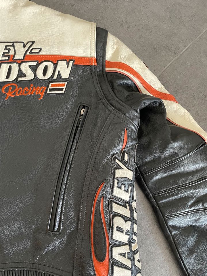 Harley-Davidson Screamin‘Eagle Racing Damenlederjacke in Saarbrücken