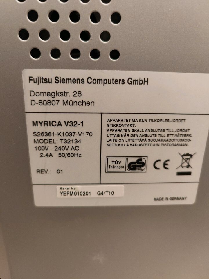 Fujitsu Siemens MYRICA V32-1 32" Monitor / Fernseher DVI/VGA in Delbrück