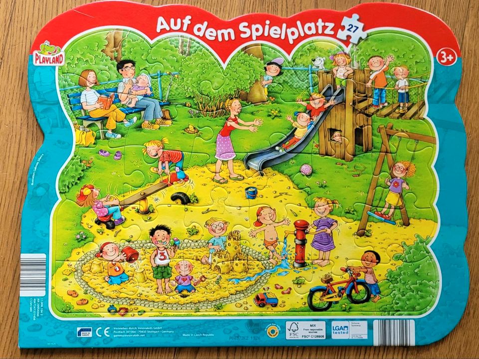 verschiedene Puzzle Bauernhof, Eisbär, Tiegerente, Spielplatz in Fahrdorf