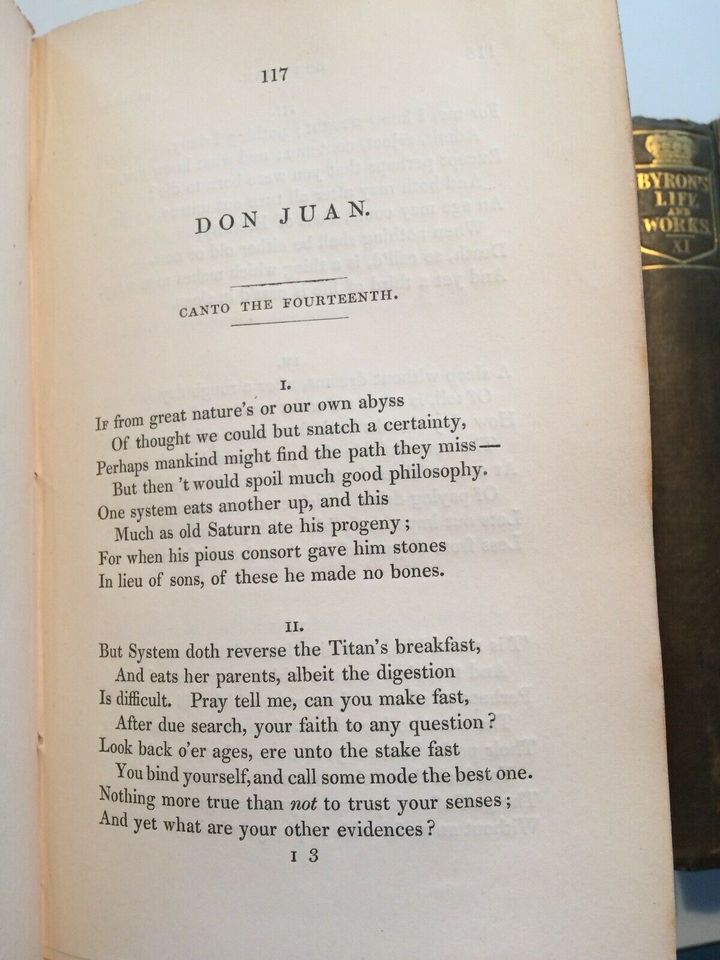 Lord Byron Erstausgabe von Thomas Moore 1832-33 in 17 Bänden in Mannheim