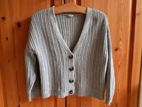 Oversize Cardigan aus dickem Strick in grau Schleswig-Holstein - Hohenaspe Vorschau