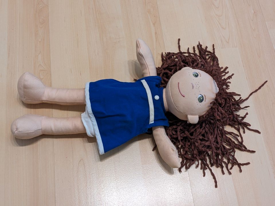 Puppe Haba Mädchen ca 30cm in Mering