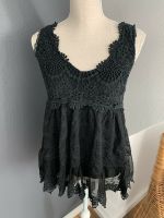 Top Spitze schwarz Gr M/L vintage Ibiza Hippie Niedersachsen - Seesen Vorschau