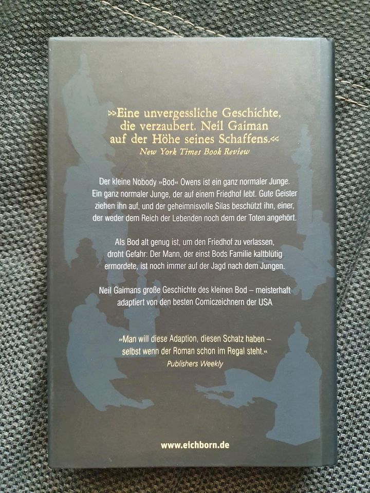 Neil Gaiman Das Graveyard Buch Graphic Novel in Schirmitz