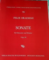 Noten - Sonate für Klarinette und Klavier Opus 38 Nordrhein-Westfalen - Havixbeck Vorschau