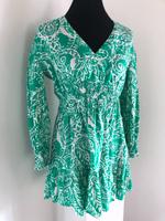 Zara Sommerkleid Grün M 38 Kleid Leinen + Baumwolle Minikleid Bayern - Elsenfeld Vorschau