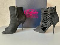 BUFFALO Leder Stiletto Stiefeletten Highheels Peeptoes Sandalen Berlin - Steglitz Vorschau