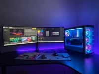 Komplettes Gaming Setup/ RTX PC, 2x Monitore, Custom Keyboard,… Leipzig - Großzschocher Vorschau