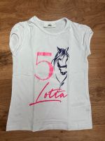 Lotta Geburtstagsshirt T-Shirt 5 Jahre Pferd 116 Niedersachsen - Zetel Vorschau