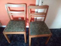 2 Esstisch Stühle Stuhl 60er Vintage Sitzmöbel Nostalgie antik W Nordrhein-Westfalen - Marsberg Vorschau