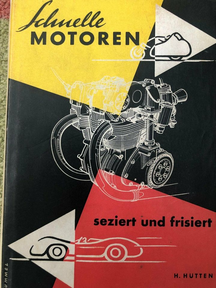 Schnelle Motoren seziert - Helmut Hütten 1963 Oldtimer in Aachen