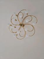 Moderner Kronleuchter Messing Deckenlampe mit 12 Leuchten, 1970er Berlin - Heiligensee Vorschau