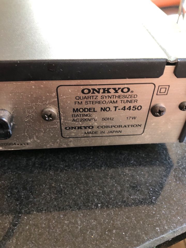 Onkyo Integration Tuner in Bergheim