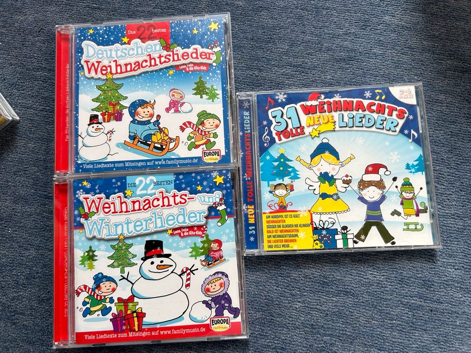 Kinder CD‘s Kinderlieder, Eiskönigin, Grüffelo, Feuerwehrmann Sam in Stolberg (Rhld)