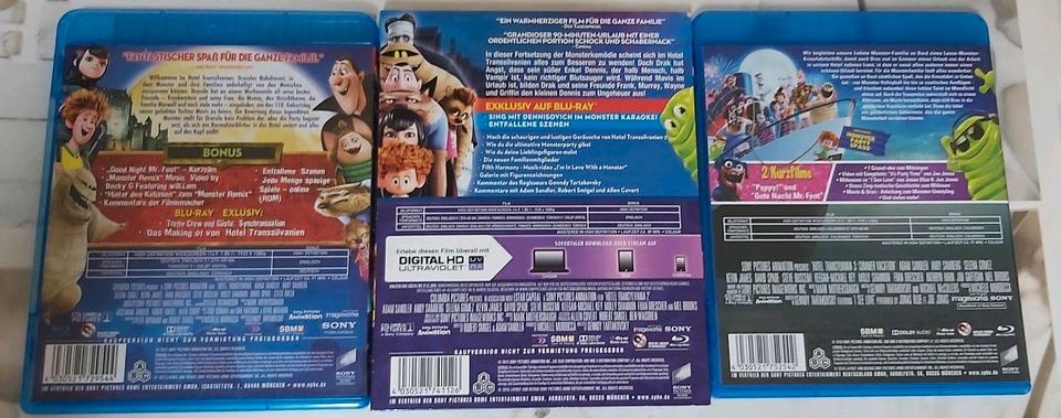 HOTEL TRANSSILVANIEN 1 bis 3 auf Blu-Ray in Erfurt