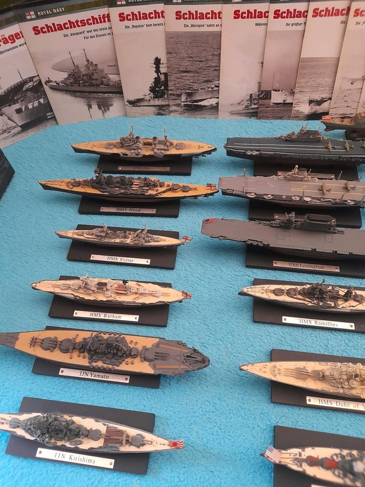 30 Kriegsschiffe WW2 2. Weltkrieg DeAgostini Sammlung & Hefte in Schenefeld