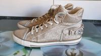 Ash Limited Gold Nieten Schuhe Turnschuhe Sneaker Gr.41 Glitzer Thüringen - Jena Vorschau