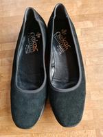 Rieker Antistress Slipper Ballerinas Wildleder schwarz Gr. 41 Bayern - Zellingen Vorschau