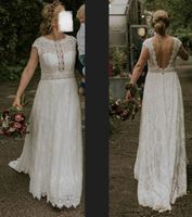 Brautkleid Hochzeitskleid Kleid Boho Spitze Pronovias Mia 38/40 Hadern - Blumenau Vorschau
