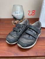 Ricosta 28 turnschuh Leder grau schwarz Glitzer sneaker klett Nordrhein-Westfalen - Frechen Vorschau