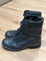 Ecco Stiefel 38 Leder schwarz  Boots Niedersachsen - Verden Vorschau
