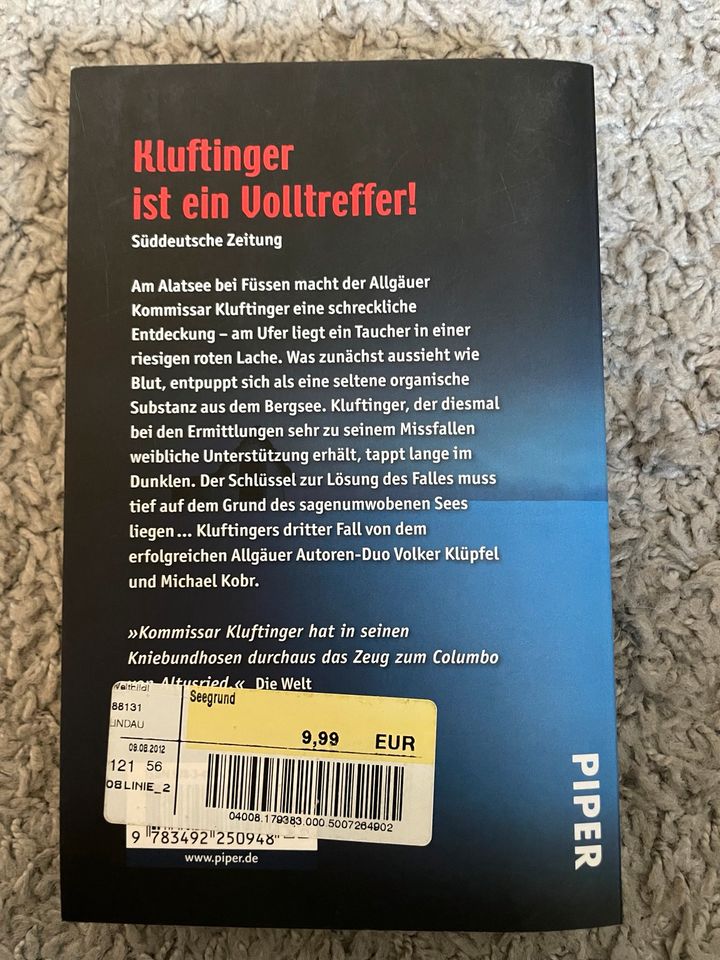 Kluftinger - V. Klüpfel/ M. Kobr in Aue