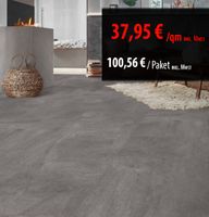 Vinylboden Cement Dark Grey SofTec inklusive Trittschalldämmung Bayern - Augsburg Vorschau