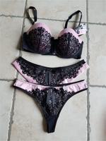 Hunkemöller Unterwäscheset rosa BH/Slip/String Thüringen - Bucha Vorschau