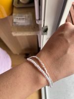 Echte silber armband mit Perlen Bayern - Germering Vorschau