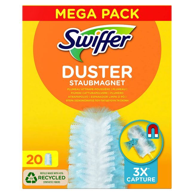 Swiffer Duster Staubmagnet Nachfüllpack Mega Pack, 20 Stück *NEU* in Köngernheim