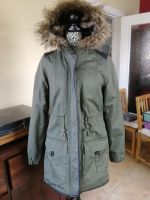 Khaki oliv grüner Parka mantel jacke mit fellkragen NEU Niedersachsen - Buxtehude Vorschau