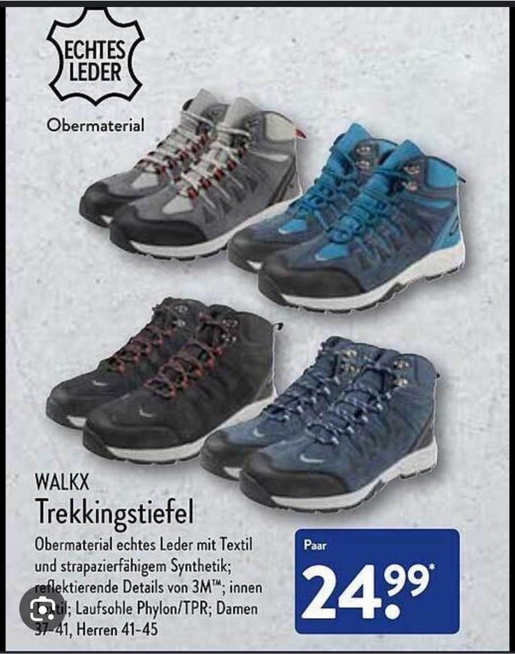 Wanderschuhe Trekkingstiefel Gr 37 waterproof WALKX in Kiel