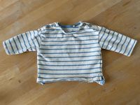 Baby Langarmshirt von Topomini hellblau creme gestreift Gr. 56 Nordrhein-Westfalen - Detmold Vorschau